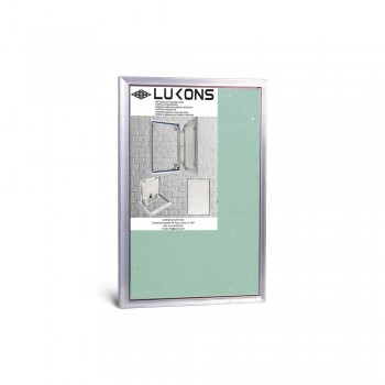 Alumīnija revīzijas lūka 400mm x 600mm keramisko flīžu pārklājumam