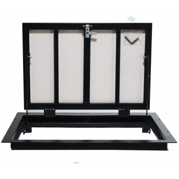 Grīdas tērauda tehniskā (revīzijas) lūka izmērs 60 cm x 80 cm "H"