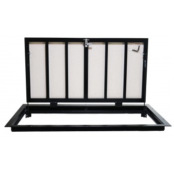 Grīdas tērauda tehniskā (revīzijas) lūka izmērs 70 cm x 100 cm "H"