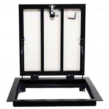 Grīdas tērauda tehniskā (revīzijas) lūka izmērs 60 cm x 70 cm "H"