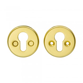 Uzlika durvju MP, MUZ-06-PZ, cilindram, skand. stand., BS(matēts zelts)