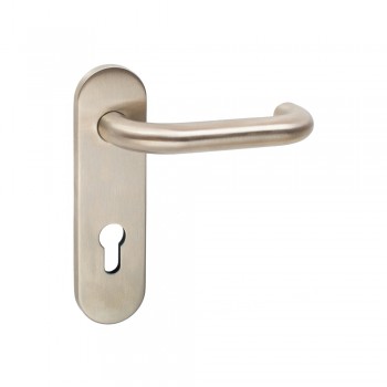 Rokturis durvju MP, MRO-41-75-PZ-72, cilindram, SS, 72mm, nerūsējošais tērauds