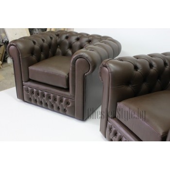 Krēsls Chesterfield stilā Krēsls Chesterfield stilā