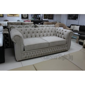 Divvietīgs dīvāns Chesterfield stilā Divvietīgs dīvāns Chesterfield stilā