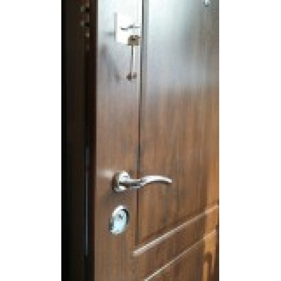  ABWEHR Metāla durvis ar apdares MDF Monami (AP1) 860 / 960x2050 (Tumšais Ozols)
