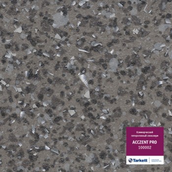 Linolējs Tarkett Acczent Essential 55 KRISTĀLS / ANTRACĪTS